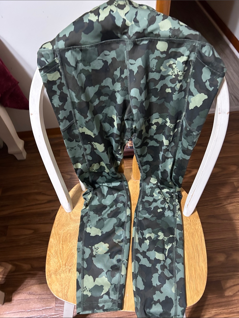 Avia Green Camo Leggings